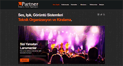 Desktop Screenshot of partneriletisim.com