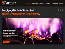 Tablet Screenshot of partneriletisim.com